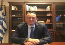 Συνάντηση Υφυπουργού Εξωτερικών αρμόδιου για θέματα Αποδήμου Ελληνισμού, Κωνσταντίνου Βλάση, με εκπροσώπους της Ελληνικής Εθνικής Μειονότητας Αλβανίας