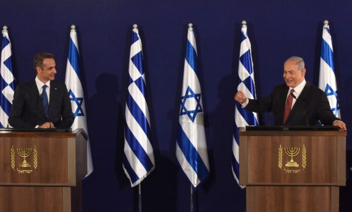 Greek Prime Minister Kyriakos Mitsotakis visits Israel